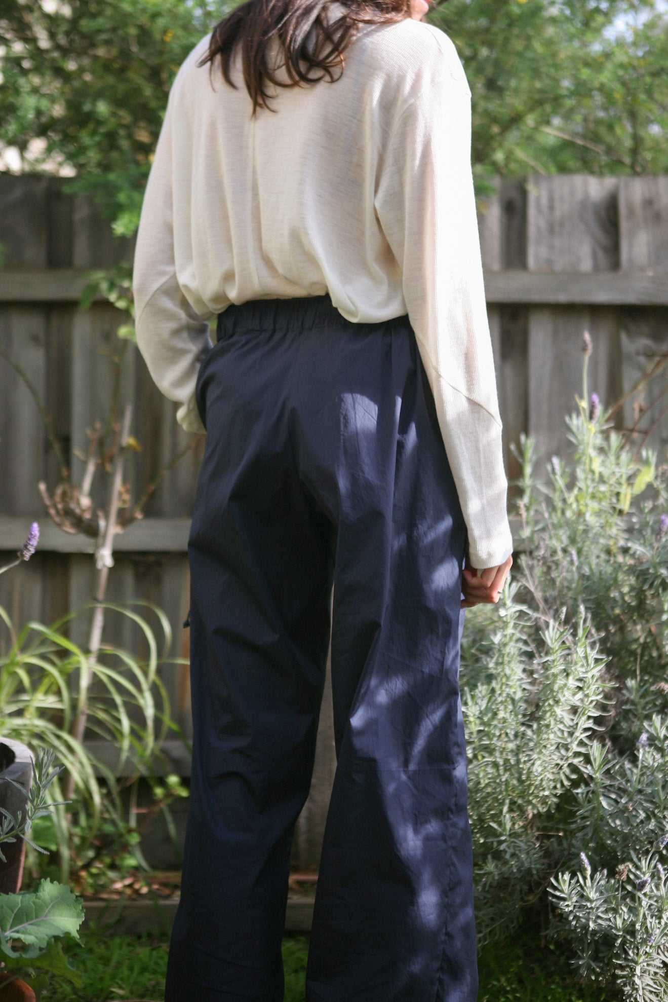 POET 7: Navy Poplin Jimmy’s / Size CU