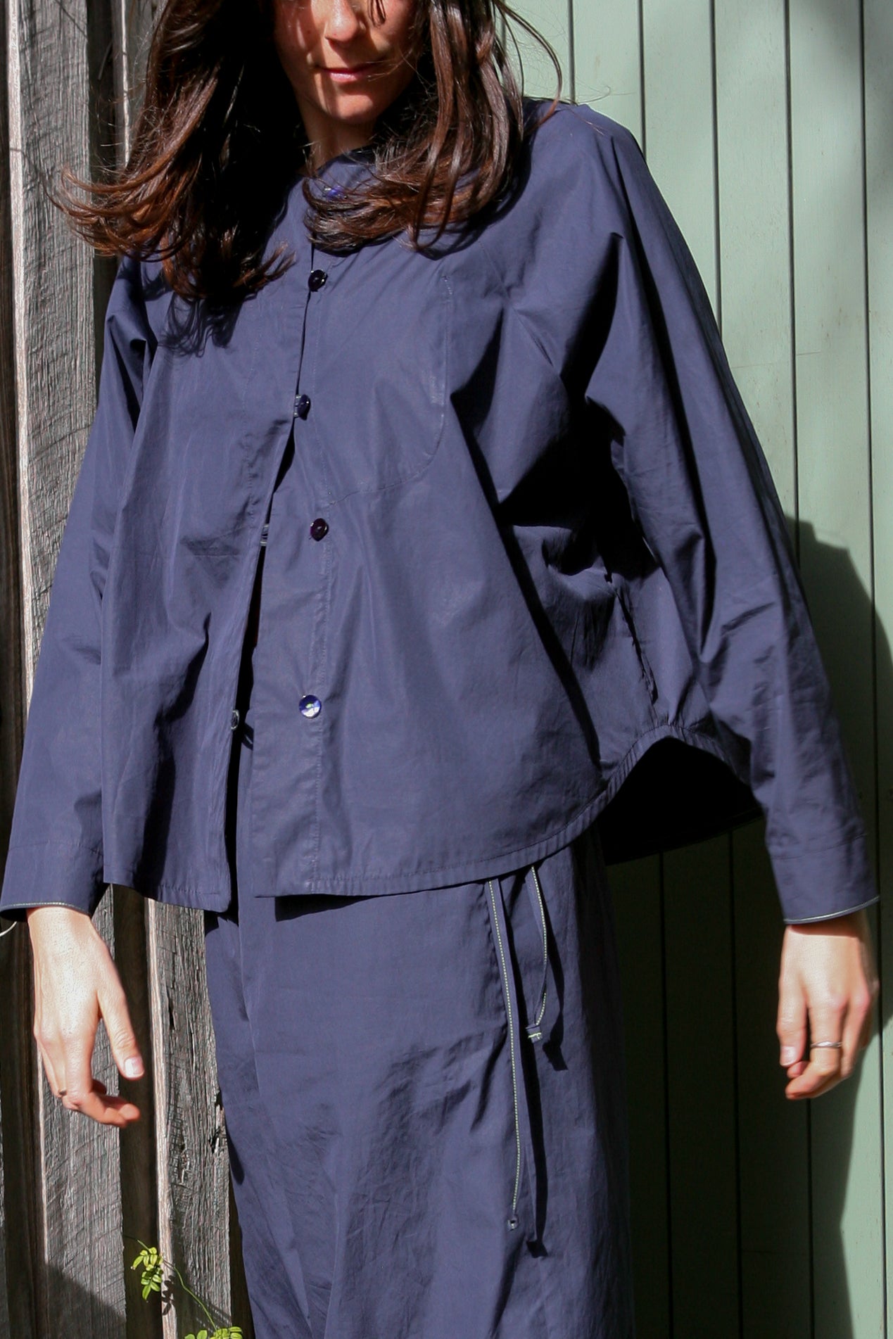 POET 7: Navy Poplin Poet / Size B