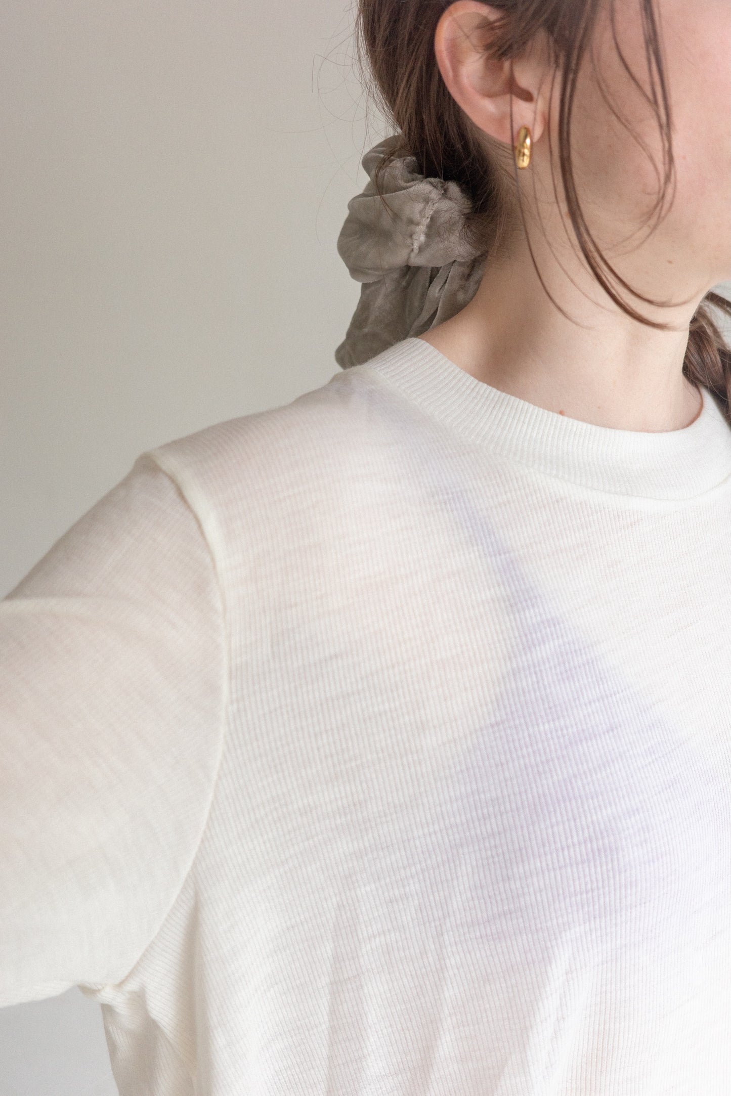 Twist L.S Tee / Rib