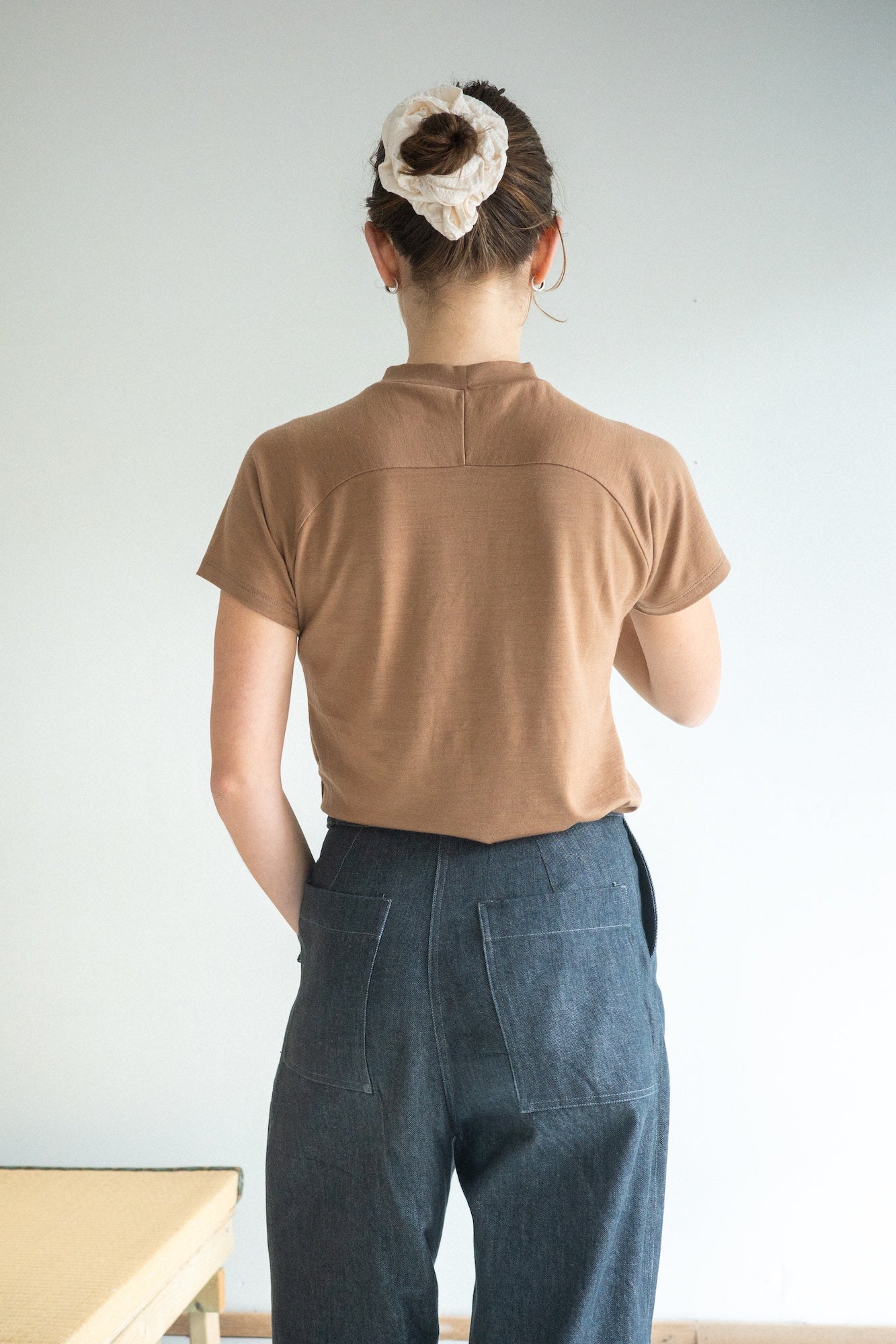 Raglan Tee / Size C / Caramel