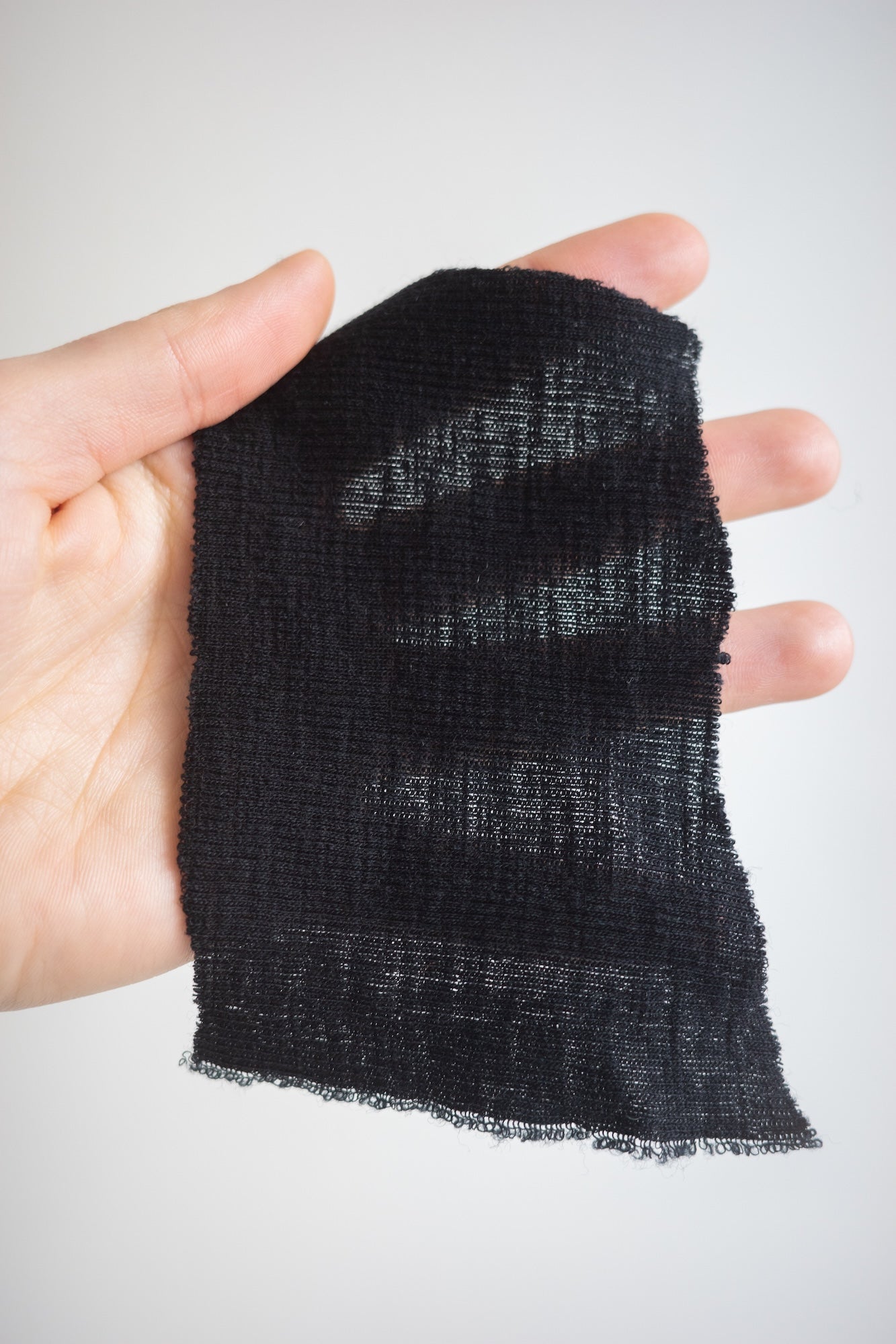 Twist L.S Tee / Black Rib