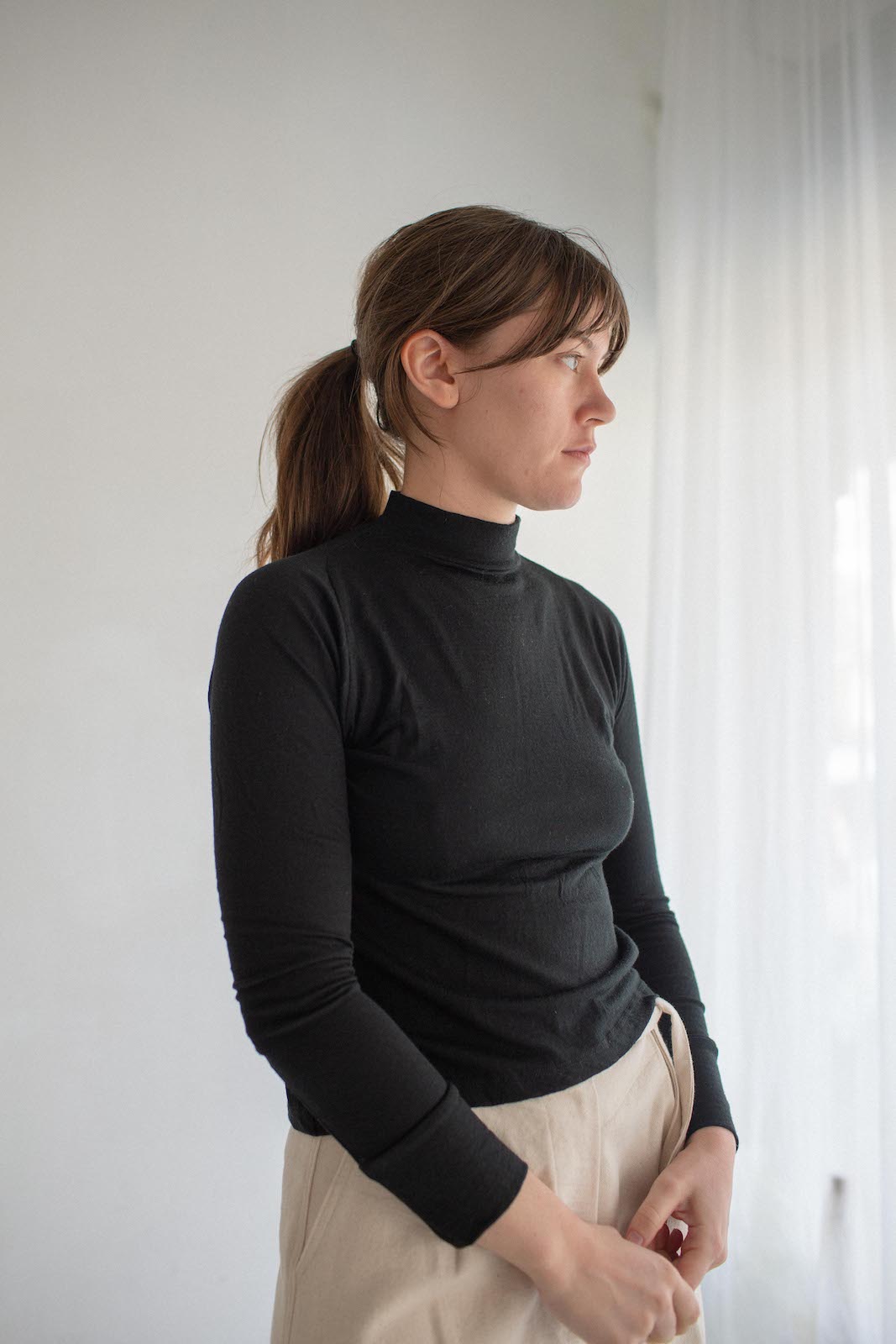 Merino Raglan Skivvy