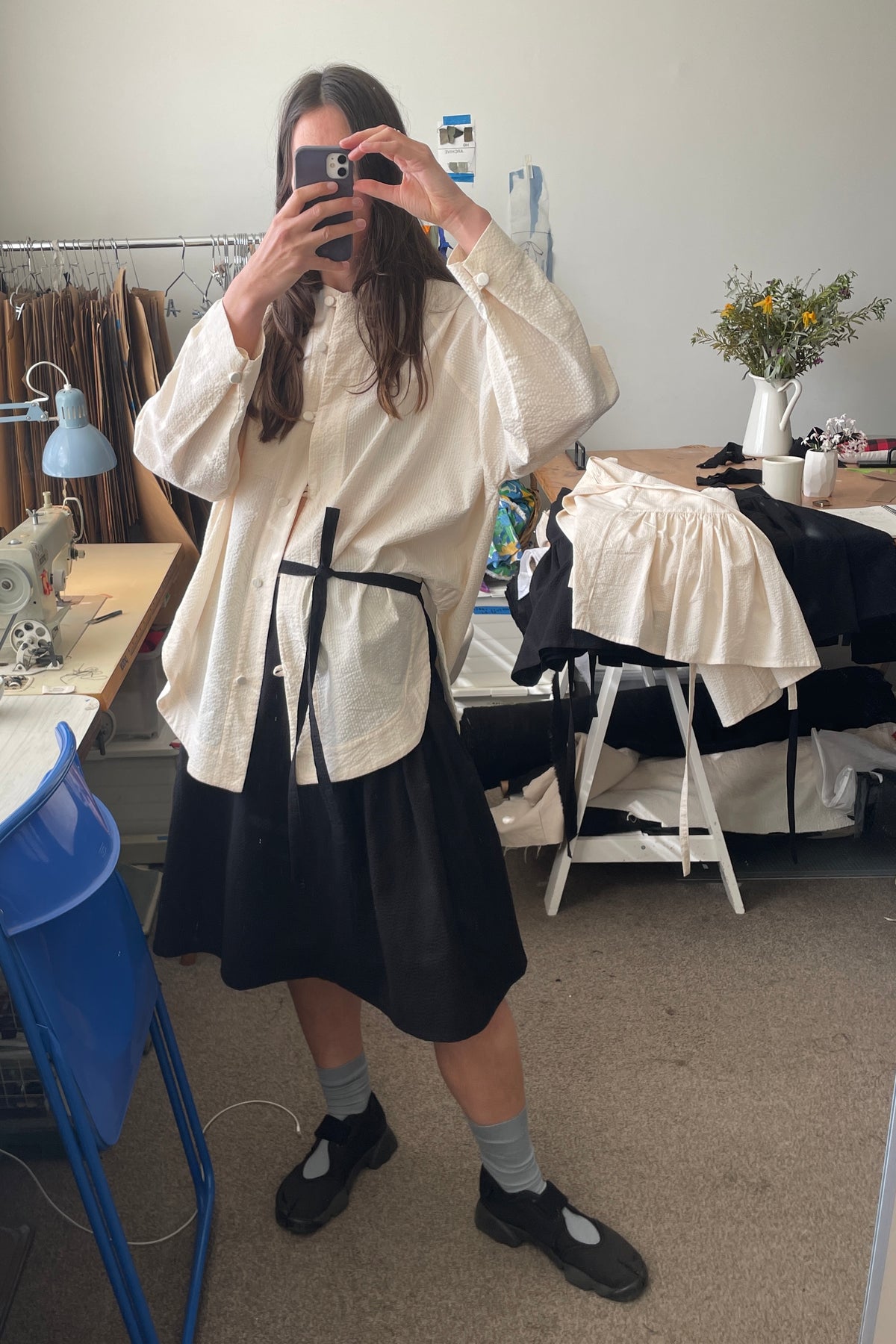 Ready / Poet Shirt 3 / Cream / B