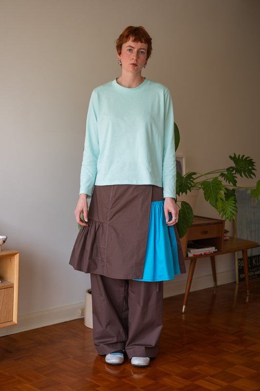 Frill CBS / Mocha & Aqua / C