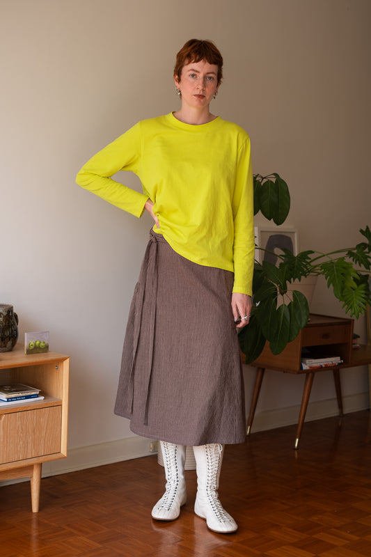 Frill CBS / Brown Stripe / D