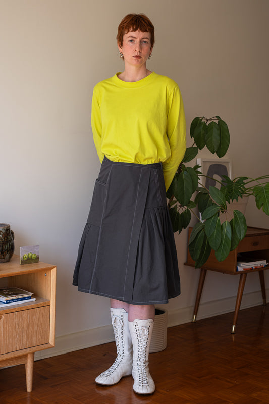 Pleat CBS / Charcoal / C
