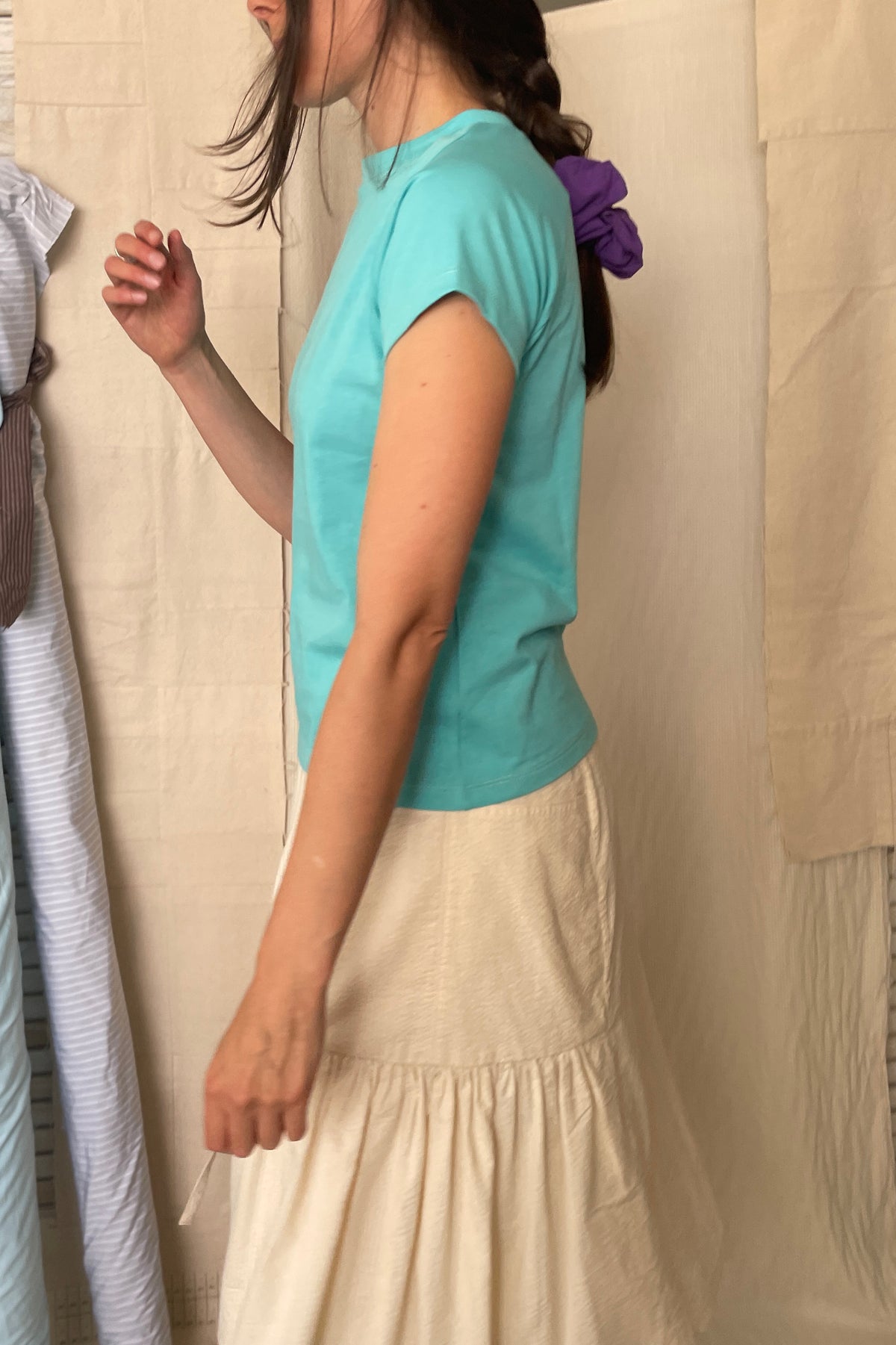 SPLICE Tee / Turquoise / size C