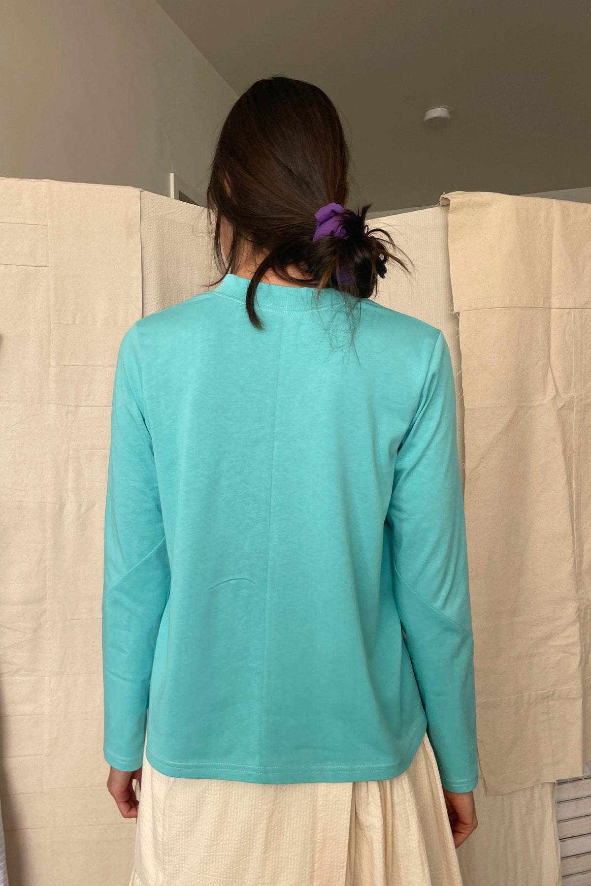 TWIST Tee / Turquoise / B, D