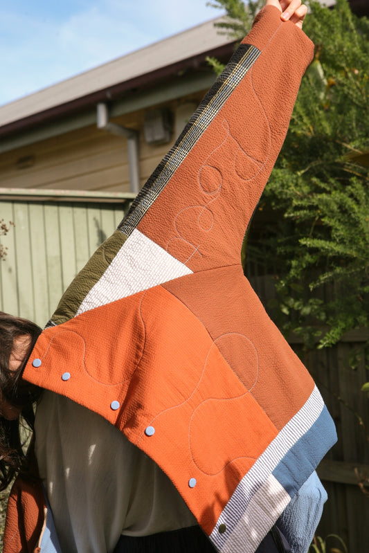 POET 7: Reversible Patchwork Padded / Size A