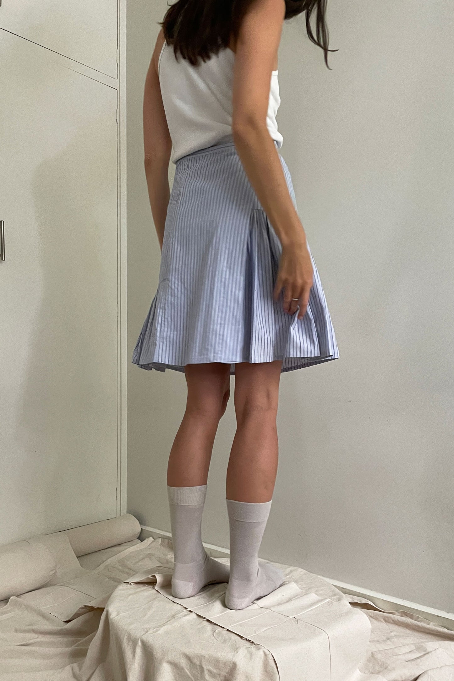 LIMIT Frill CBS / B / B.I.P Blue Multi Stripe