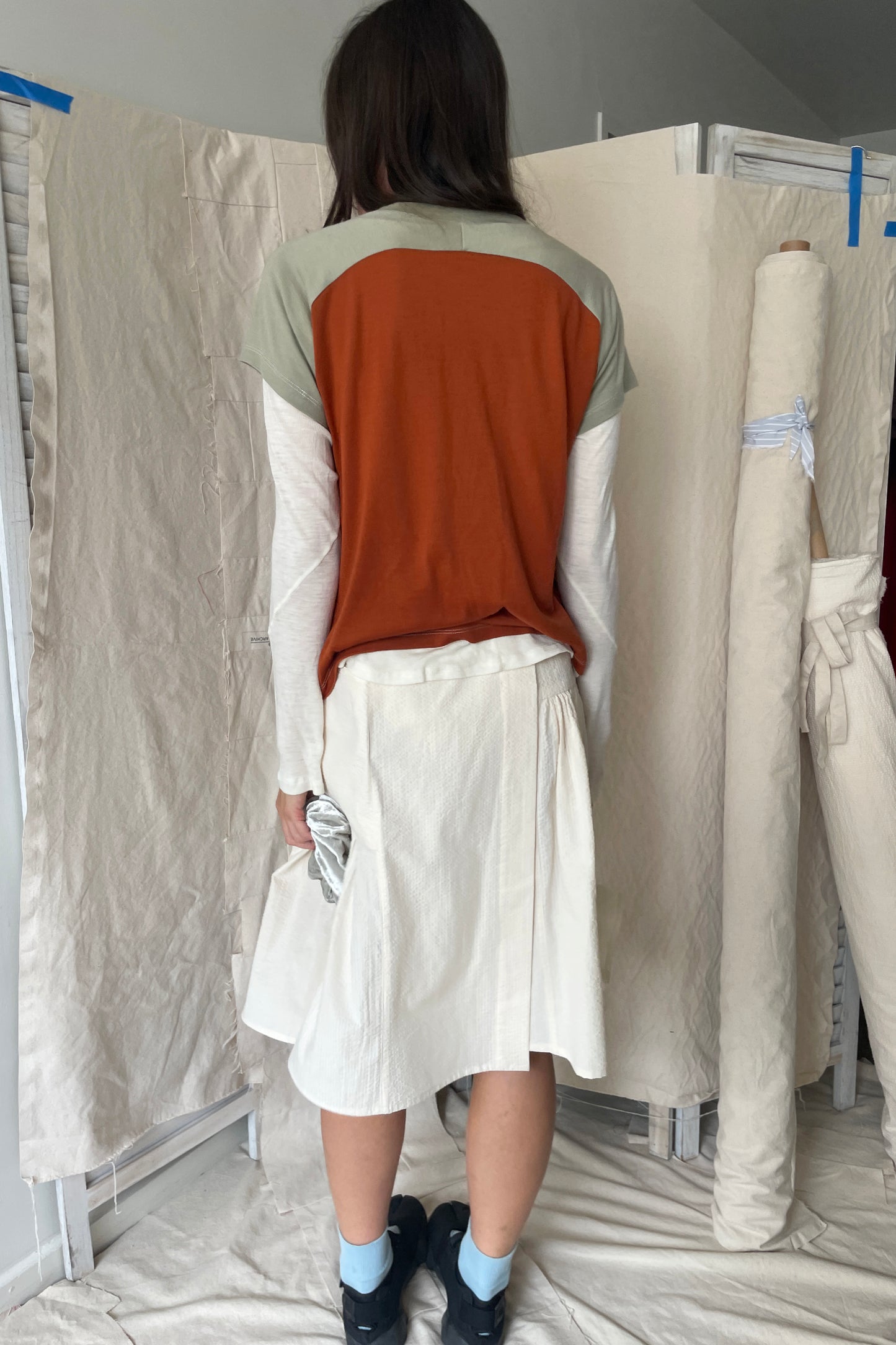 LIMIT Frill CBS / Cream Seersucker