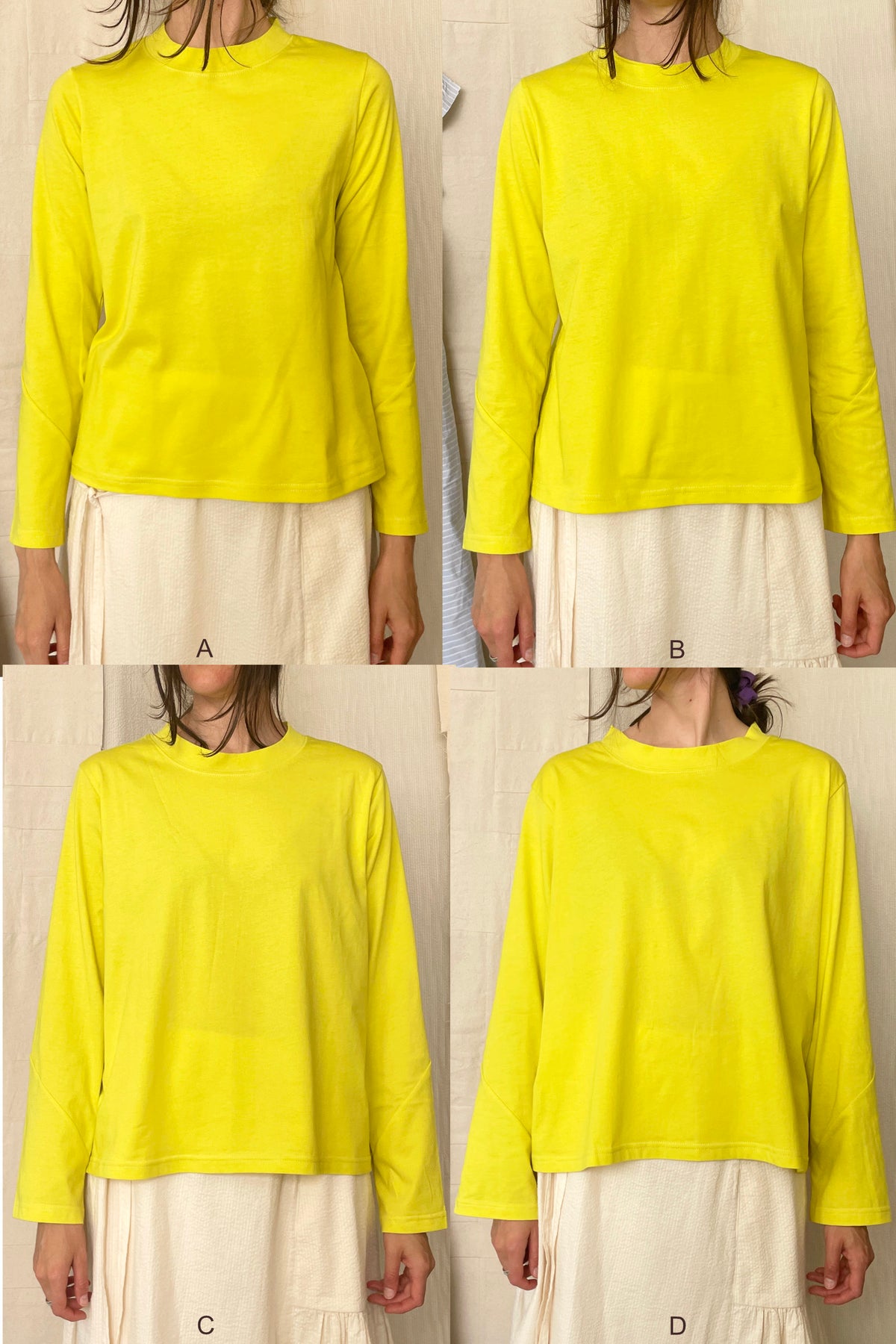 TWIST Tee / Turquoise / B, D