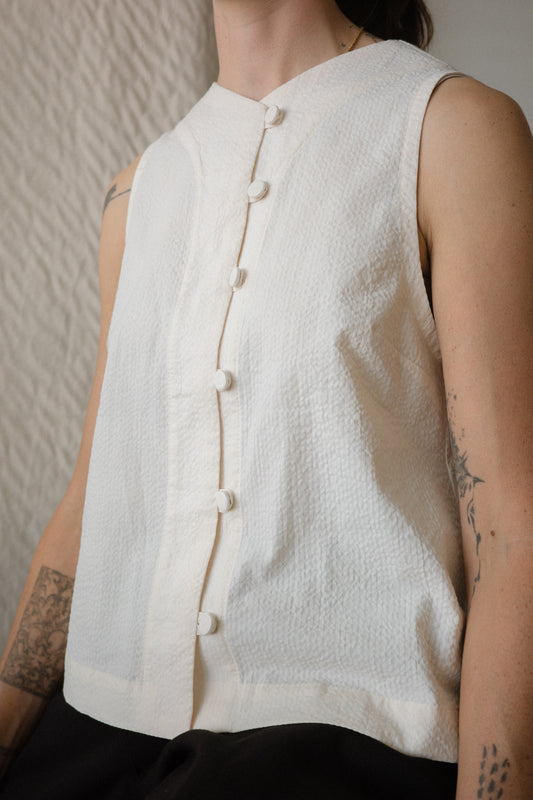 Ready / Daise Vest / Cream / B1, D2